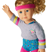 Courtney's™ Fitness Outfit for 18-inch Dolls (Historical Characters) T9