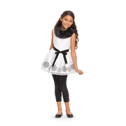 Let It Snow Tunic for Girls E3