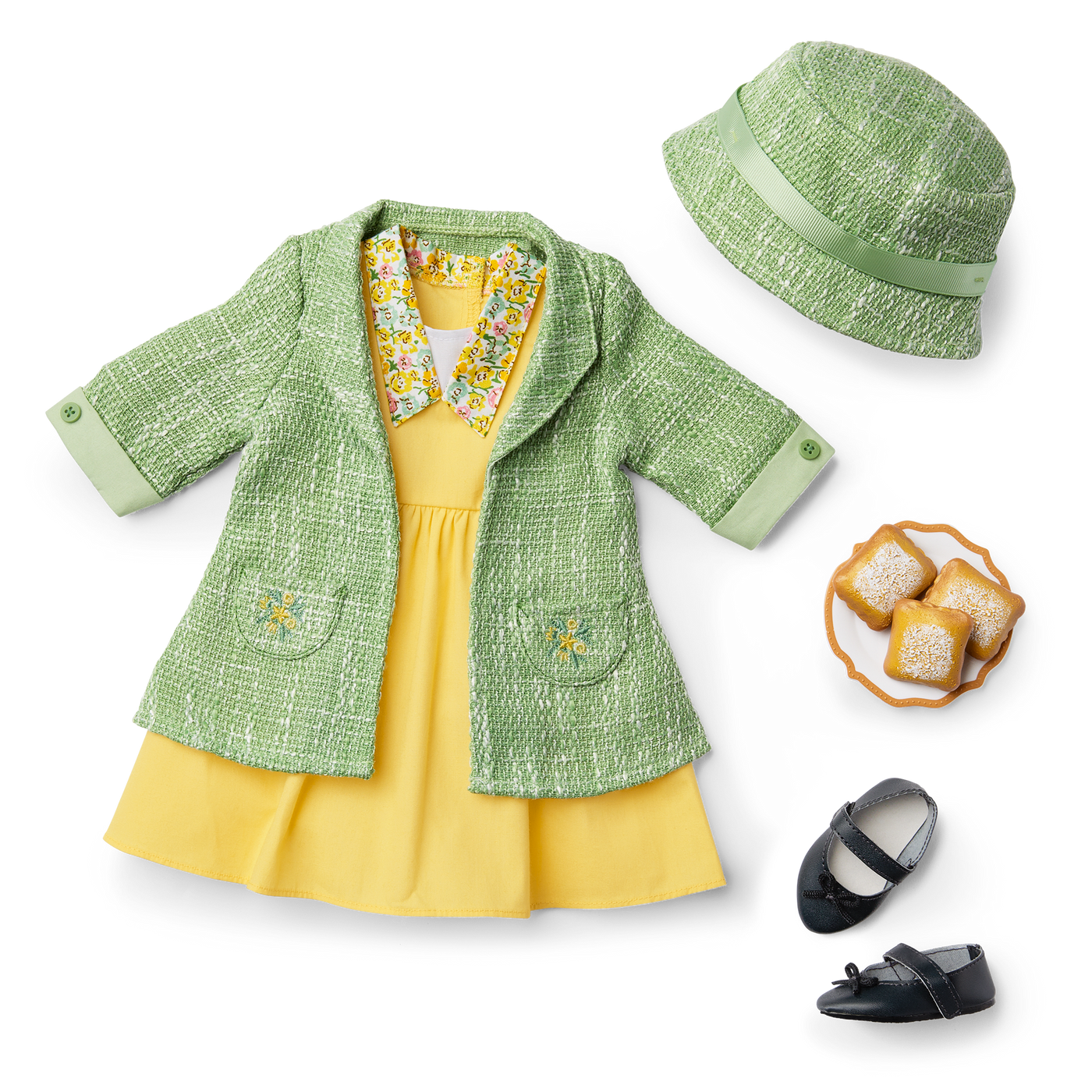 American Girl® Disney Princess Tiana Work Dress & Accessories for 18-inch Dolls M7