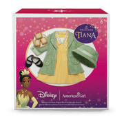 American Girl® Disney Princess Tiana Work Dress & Accessories for 18-inch Dolls M7
