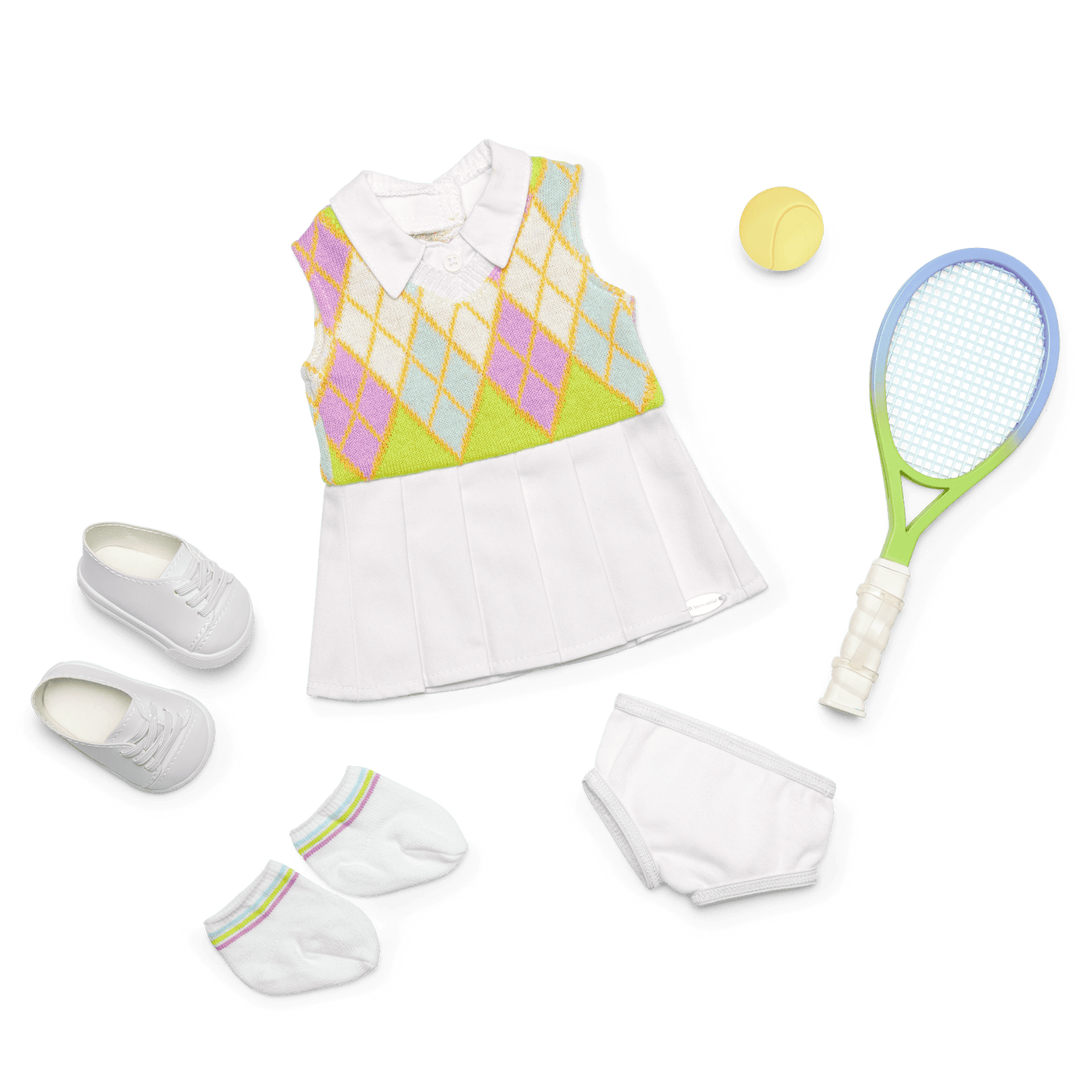 Isabel’s™ Tennis Outfit for 18-inch Dolls (Historical Characters) V1