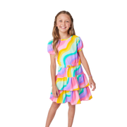 Summer’s™ Rainbow Swirl Dress for Girls (Girl of the Year™ 2025) J5