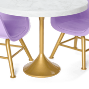 Kitchen Table for Two Set for 18-inch Dolls U6