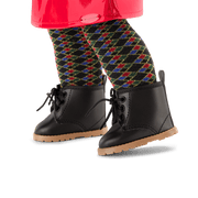 Nicki’s™ Red Vinyl Jumper Outfit for 18-inch Dolls (Historical Characters) I9