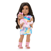 Little Bitty Baby™ 7.75-inch Doll with brown hair P8