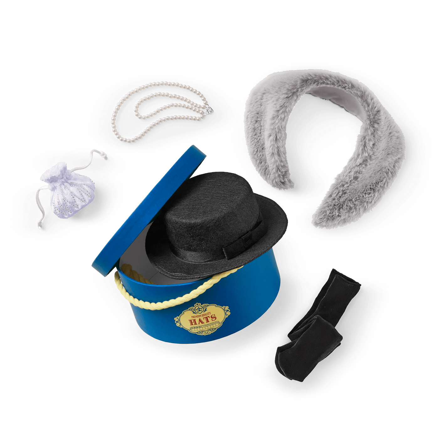 Claudie's™ Dress-Up Accessory Set for 18-inch Dolls (Historical Characters) S6