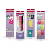 Colorful Cubbies Locker Set for 18-inch Dolls W5