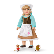 American Girl® Disney Princess Cinderella Day Dress, Friends & Accessories for 18-inch Dolls H1