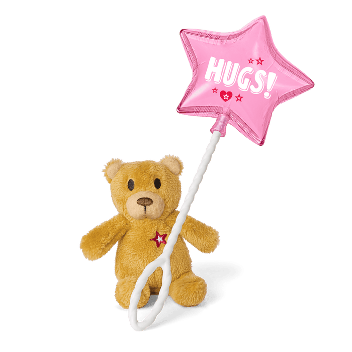Hugs and Well Wishes Balloon & Bear for 18" Dolls N4