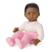 Bitty Baby® Doll #1 with black hair in Pretty Pink A1