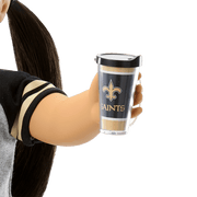 American Girl® x NFL New Orleans Saints Fan Outfit & Accessories for 18-inch Dolls G9